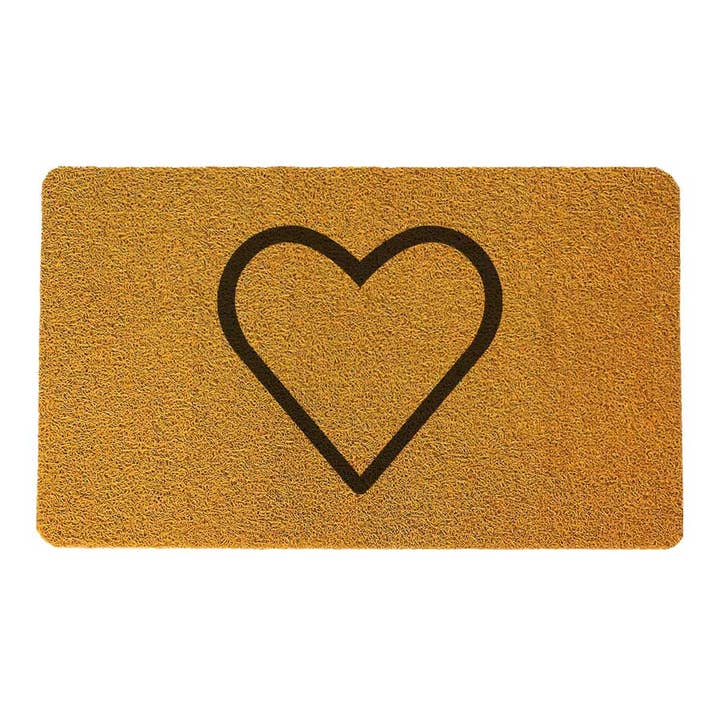 Paillasson Coeur-5 pcs minimum pour la vente par MY CITY MEMORY