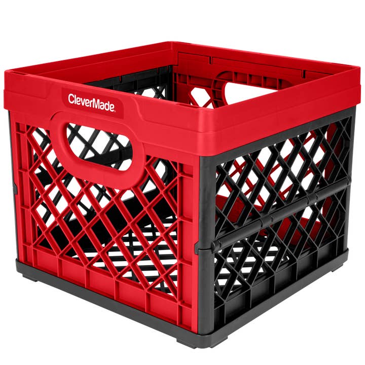 CleverMade - Wholesale Storage Bin - Collapsible Milk Crate2