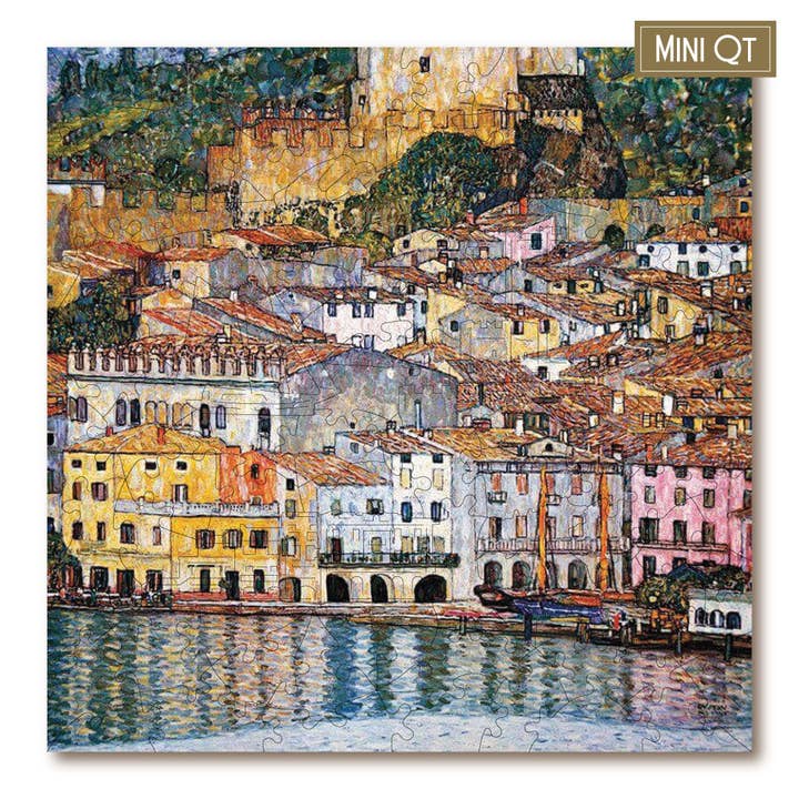Malcesine on Lake Garda MINI QT for wholesale by Victory Wooden Puzzles