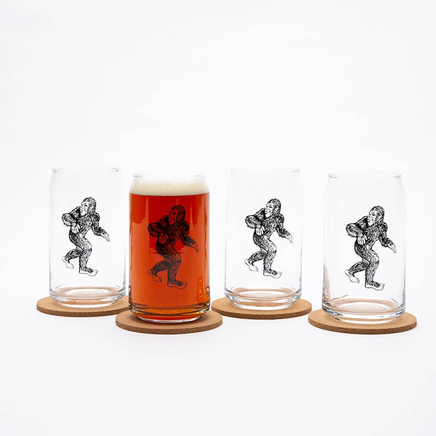 Counter Couture – Großhandel Trinkglas/Tasse – Sasquatch Bierdosen-Glas - Spülmaschinenfeste Pint-Gläser1