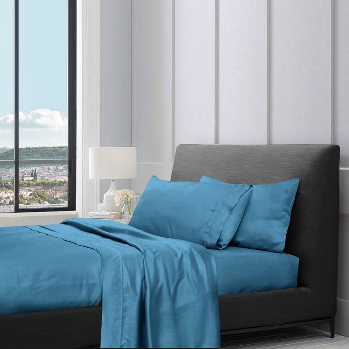 Bedding King - Wholesale Sheet set - 1200TC Pure Egyptian Cotton Ultra Soft Flat / Bed Sheet Sets19