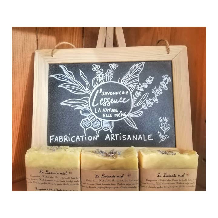 SAVONNERIE L'ESSENCE - Wholesale Bar Soap - Soap “Lavender Honey”1