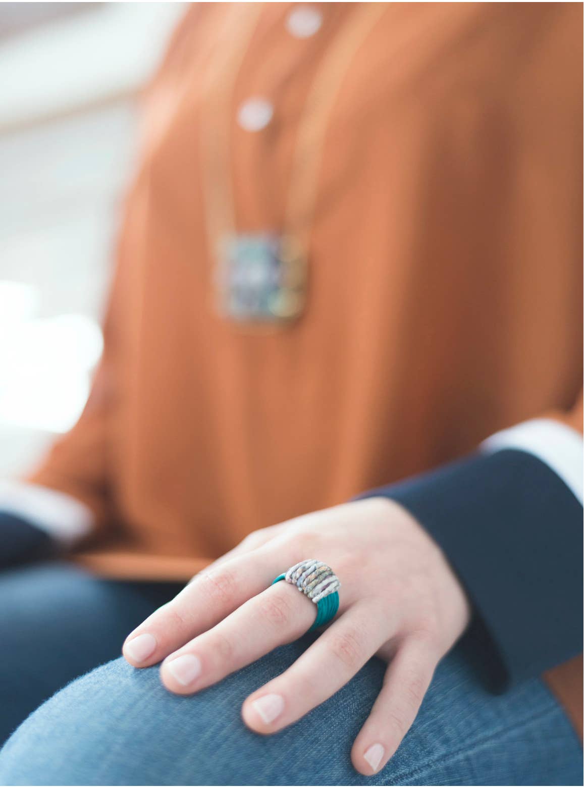 Color Multiple Multicolor “Simple” Rings for wholesale on Faire1