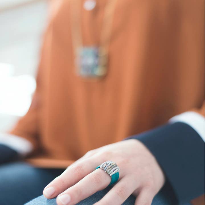 Color Multiple Multicolor “Simple” Rings for wholesale on Faire1