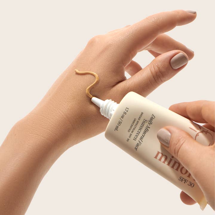 Minori - Wholesale Sunscreen - Daily Mineral Face Sunscreen - SPF 30