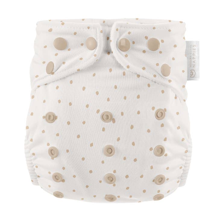 Modern Cloth Nappies – wholesale Swim nappy – Baby – One Size Baby to Toddler Reusable Swim Nappies - Beige Spot
