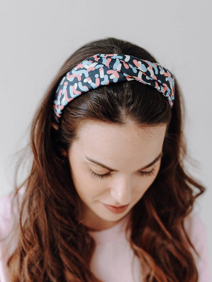 Stirnband - Konfetti-Turban für den Großhandel von Nuevemi