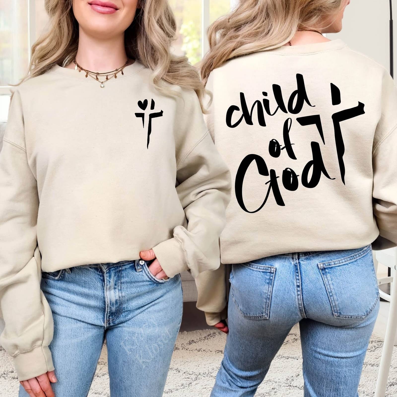 Krazy Kloset - Wholesale Screen Printed T-Shirt - Women's - Child of God1