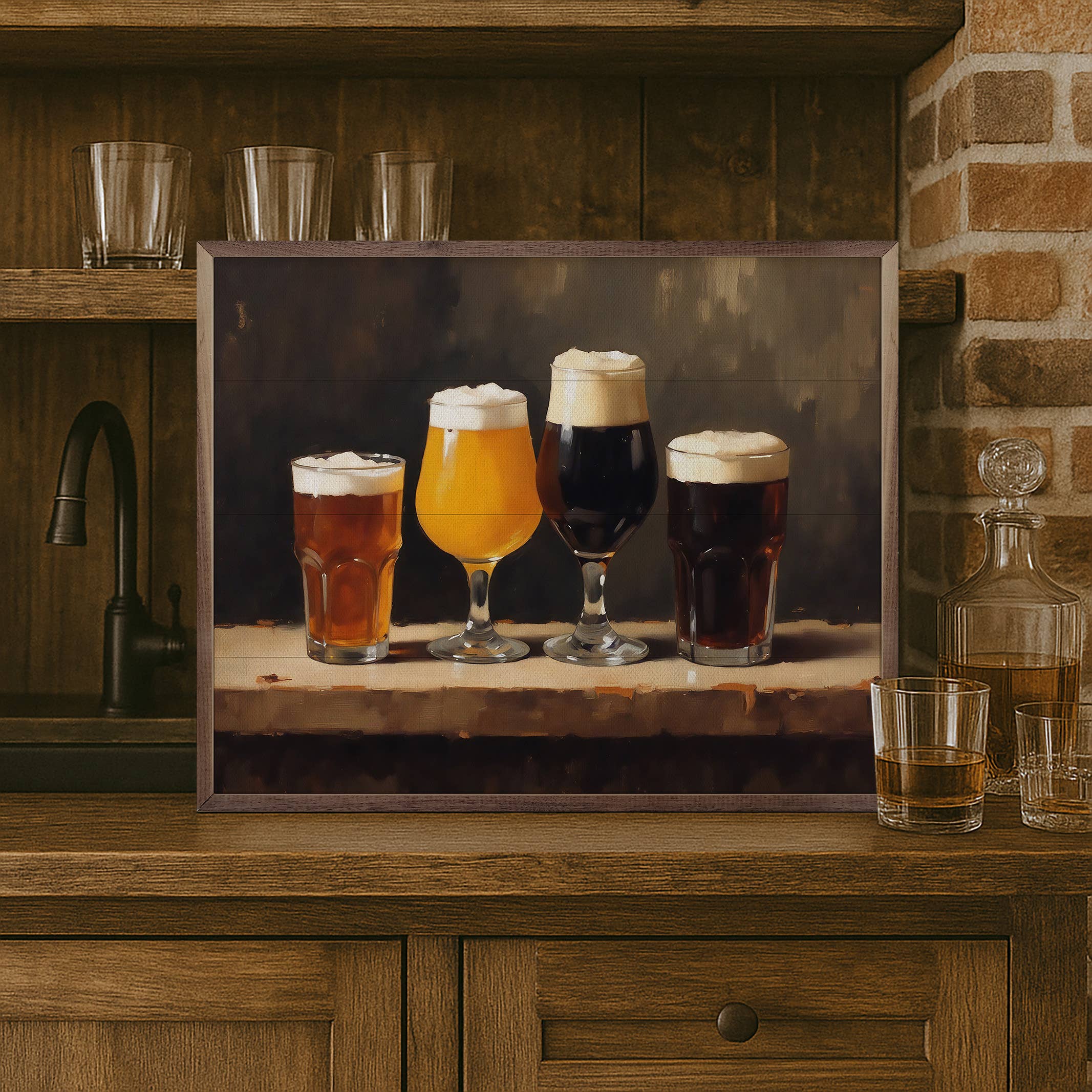 Kendrick Home - Wholesale Wood Wall Art - Craft Beers1