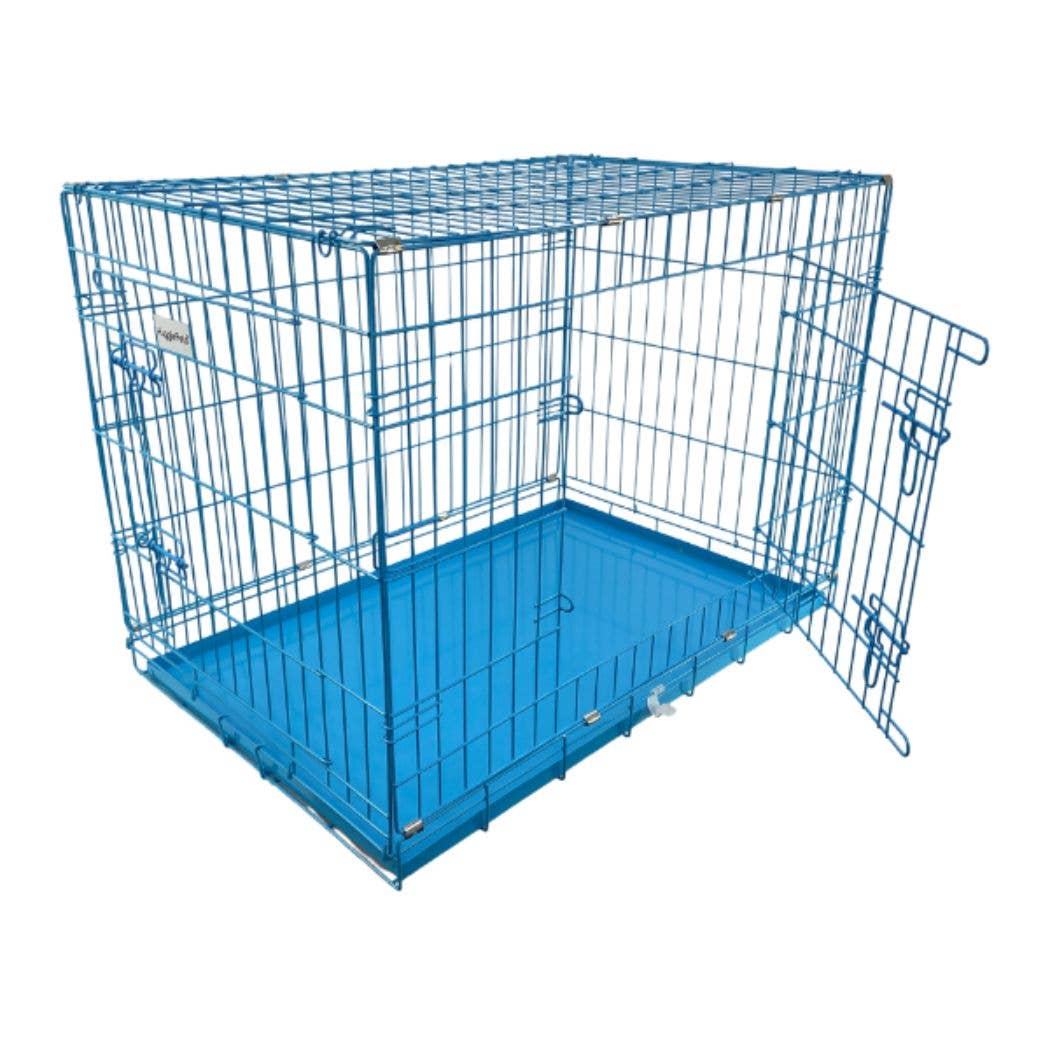 HugglePets - Wholesale Pet Carrier - Dog - HugglePets Dog Cage with Metal Tray0