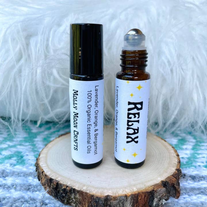 Organic Essential Oil Rollers for wholesale by Molly Moon Crafts
