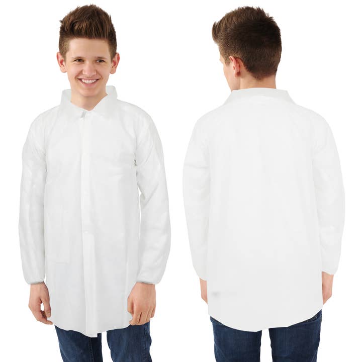 Disposable Lab Coats for Kids, 12 Pack and other Purchase Wholesale lab coat. Free Returns & Net 60 Terms on Faire trending on Faire.