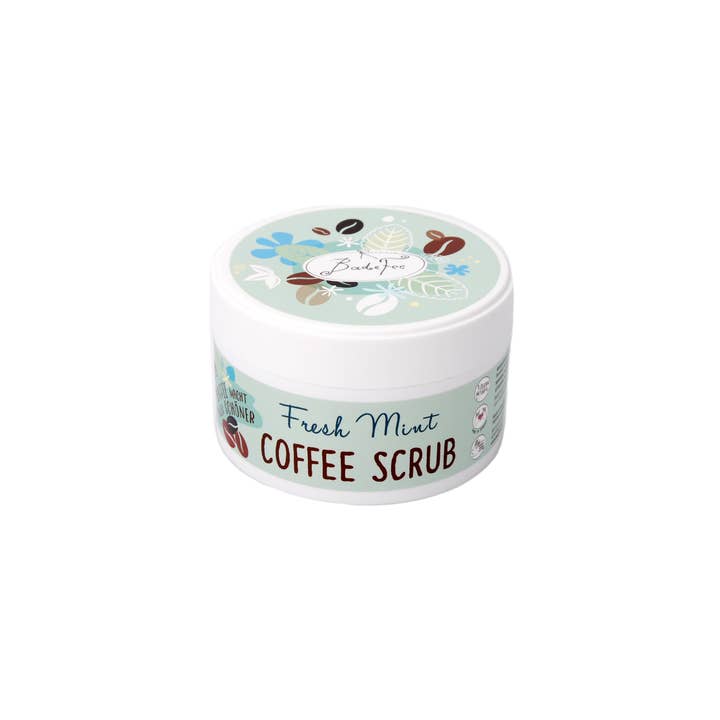 BadeFee - Wholesale Body Scrub/Exfoliant - Body Scrub with Coffee Fresh Mint - Coffee Body Scrub