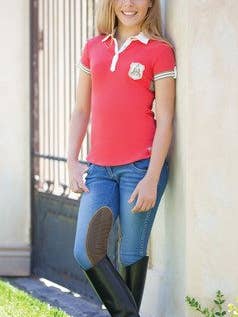 Girls Heritage Polo for wholesale by Goode Rider