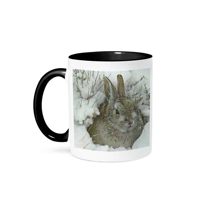 3dRose - Wholesale Coffee Mug - 3dRose, Snow Bunny, Mug