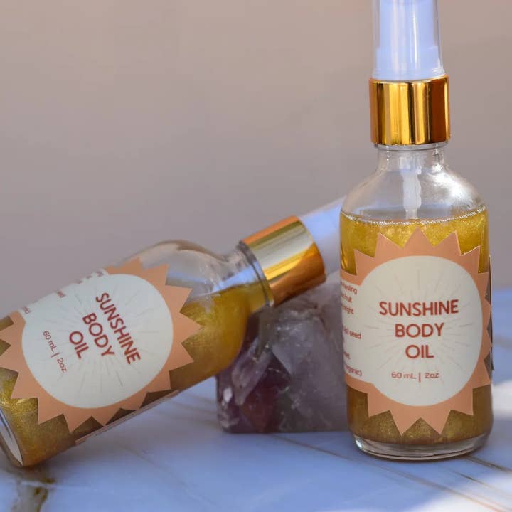 Óleo Corporal Brilho Solar por atacado de Herban Veda