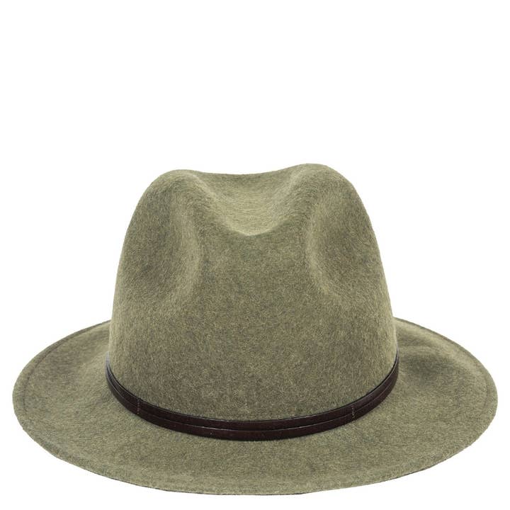 TRAVAUX EN COURS... - Wholesale Fedora - Women's - FELT HAT - leather band, sewn brim63