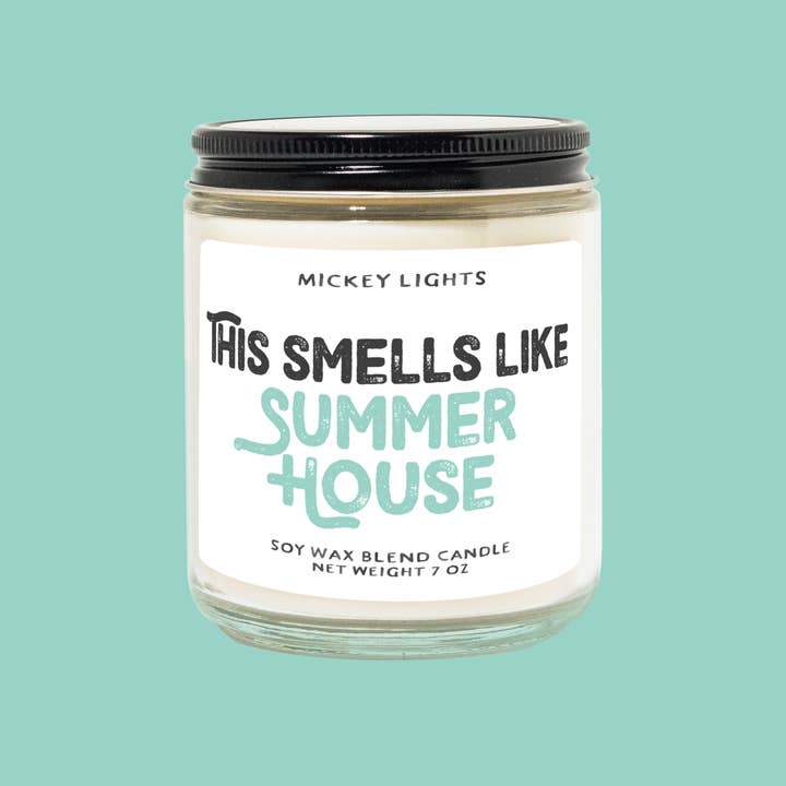 Casa de Verão | Vela de 7 oz em Mistura de Soja por atacado de Theme Park Candles