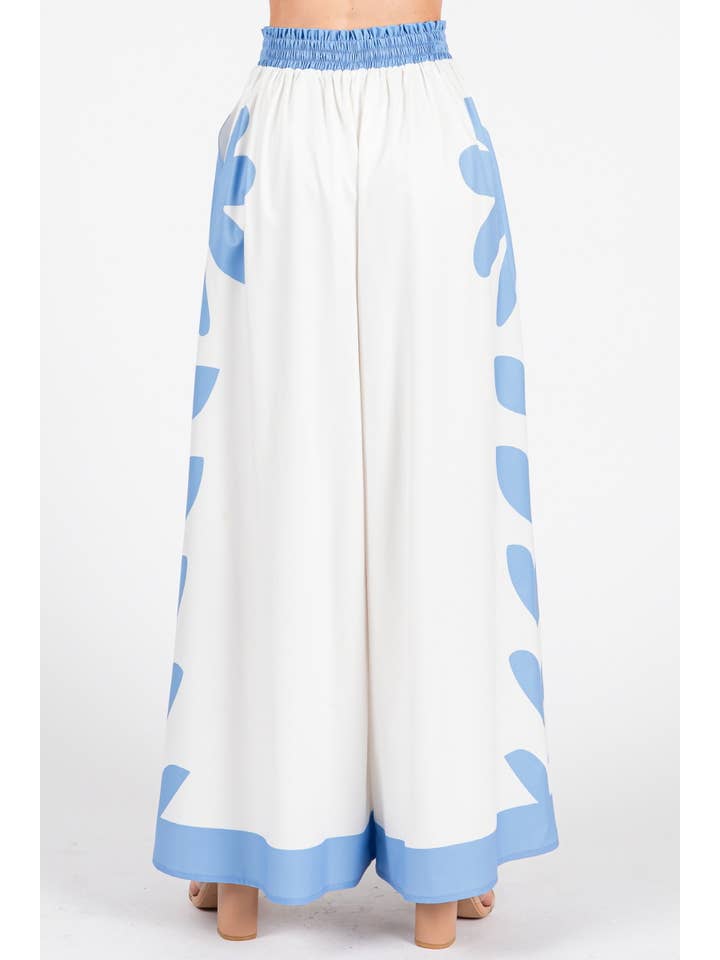 Peace Love Line - Wholesale Top & Pant Set (NOT Loungewear) - Women's - PL7472 - PRINTED WOVEN TOP AND PANT SET19