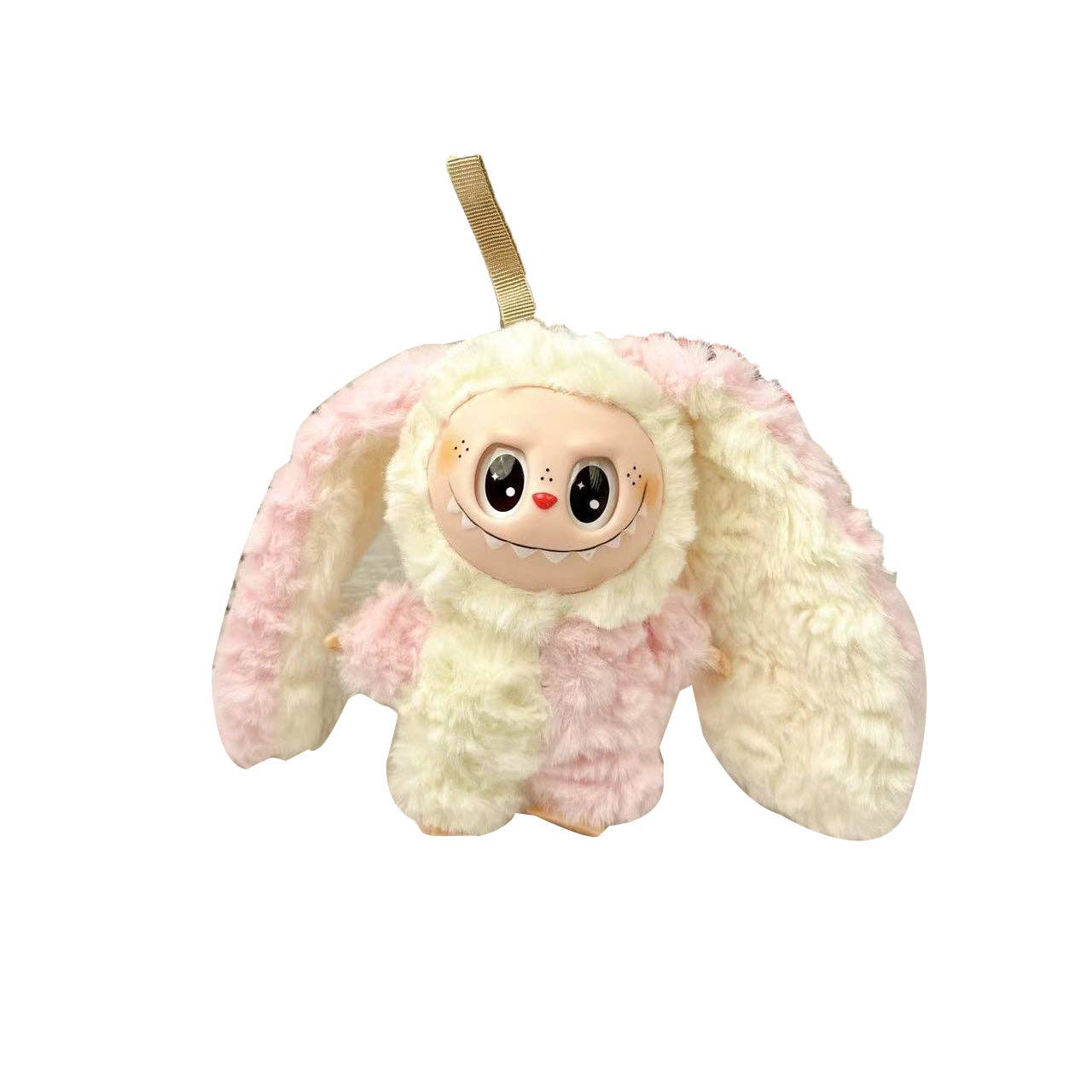Auraquise - Wholesale Keychain - Kids - Lalabu Big Eared Vinyl Doll Keychain Sitting Plush Toy Soft Figure Charm for Bags and Keys2