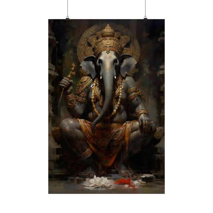 Lord Ganesh Art Print for wholesale by Ye Curiosity Shoppe