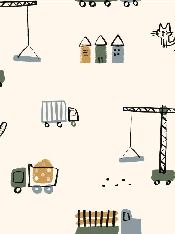 LURE by Lina - Wholesale Sleepsuit - Baby - Meow Construction πΎ