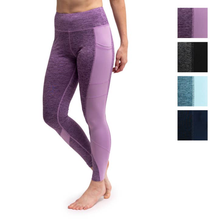 DM Merchandising - Wholesale Athletic/Lounge Leggings - Women's - FITKICKS Crossover Legging Colorblocked Collection