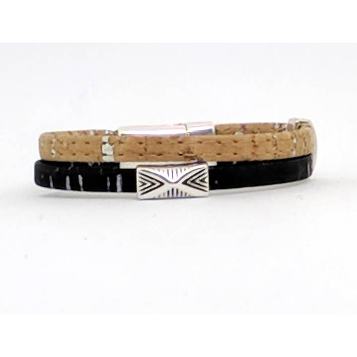 Aztec Bar - Classic Cork Bracelet for wholesale by Elisabetta Studio