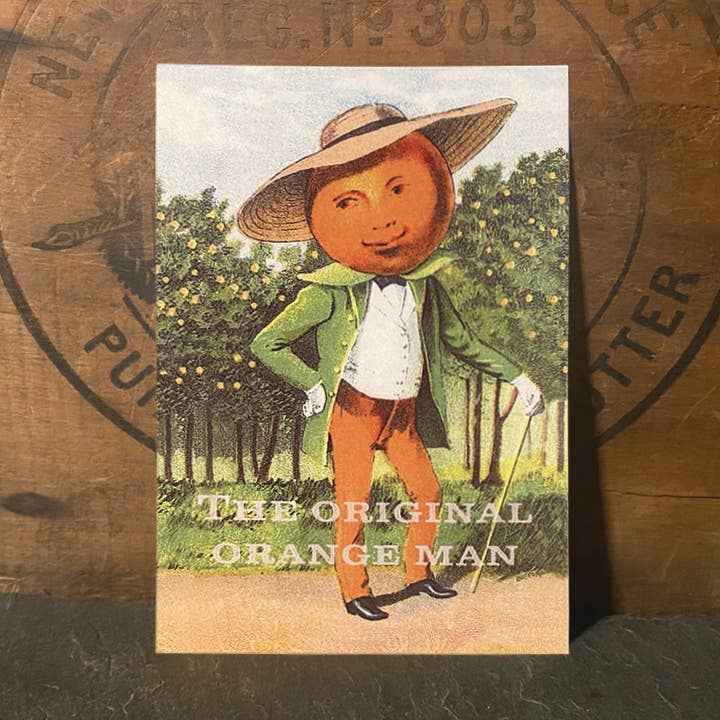 L'Original Homme Orange pour la vente par Irreverent Cards for Challenging Times