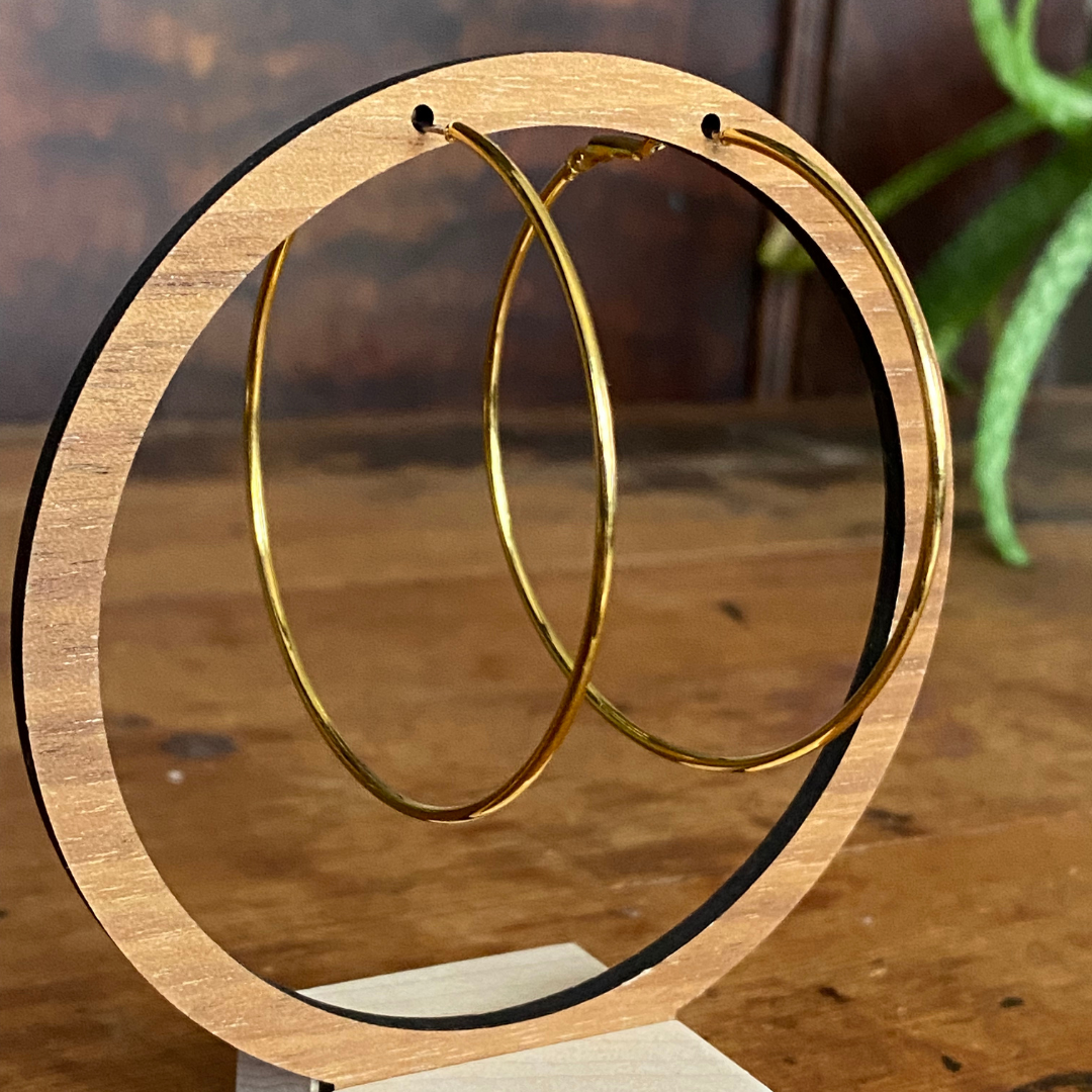 Seeds - Venta al por mayor Pendientes de aro - Paquete de pendientes de aro de latón6