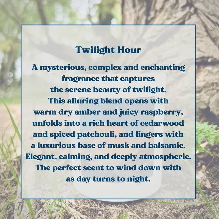 Lollyrocket Candles Limited – wholesale Jar/filled candle – Twilight Hour Scented Candle | Cosy, Nature Inspired1