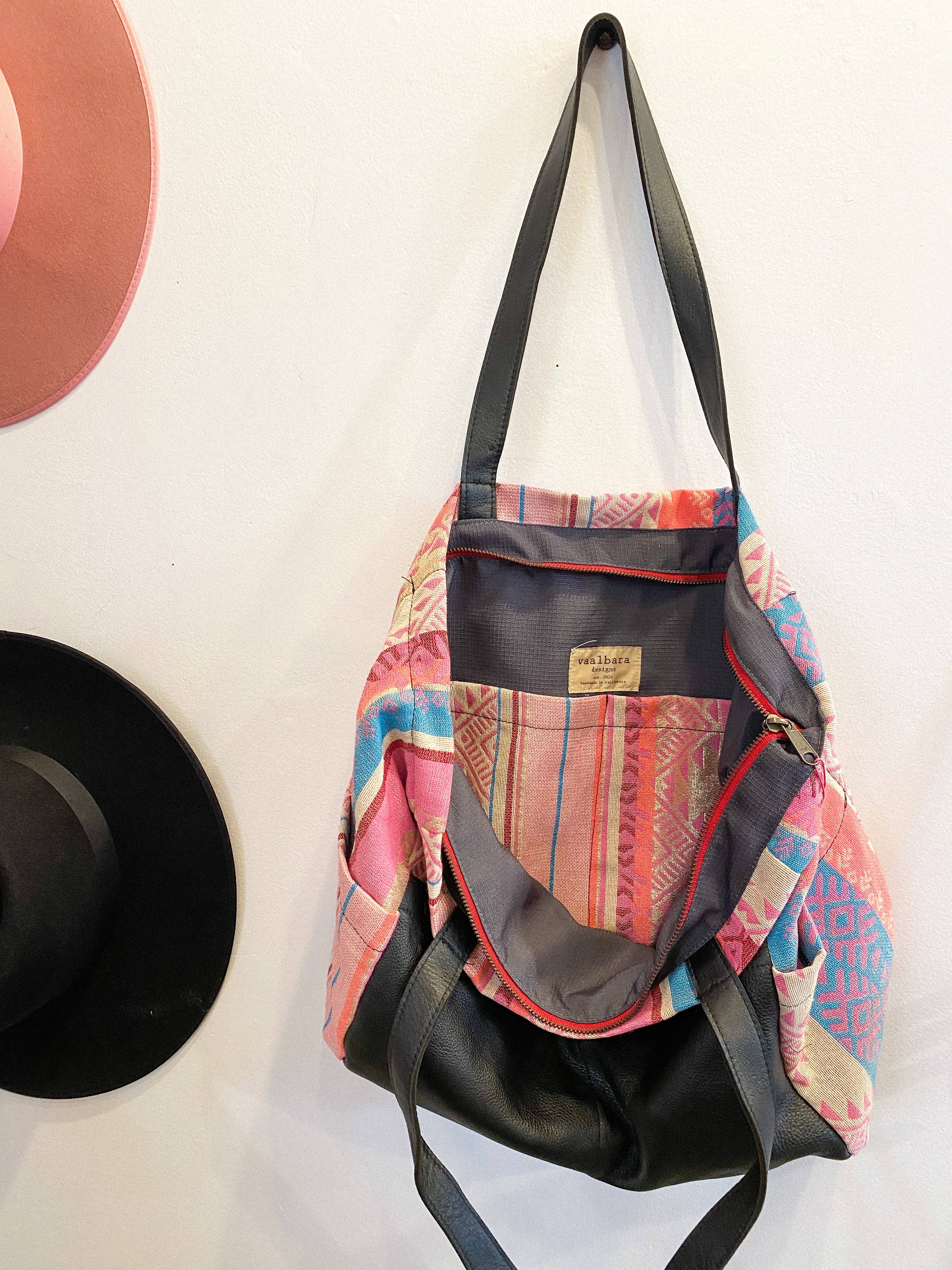 Vaalbara - Wholesale Diaper Bag - Baby - Stevie Diaper Bag in Black Leather2