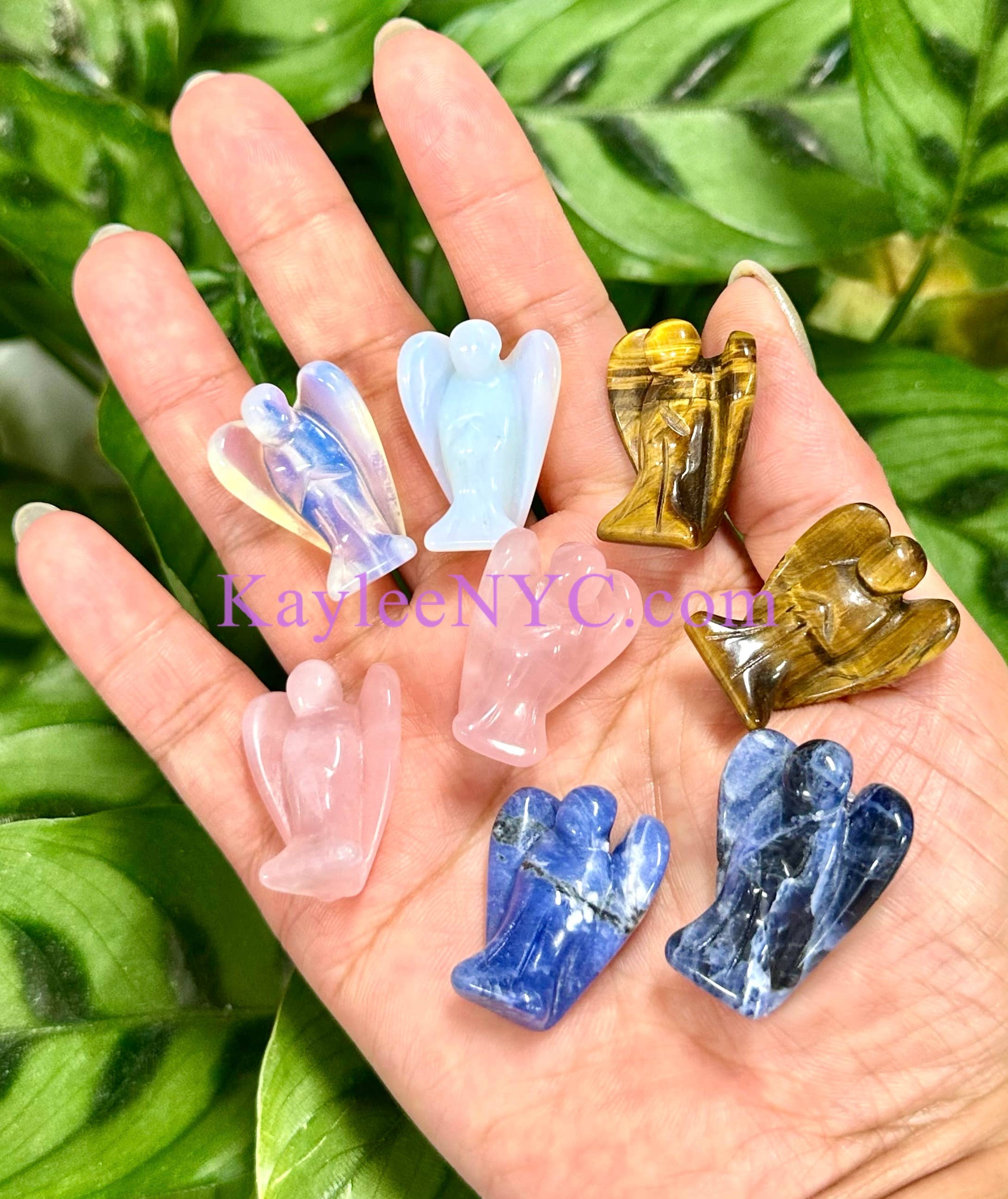 KayleeNYC - Wholesale Spiritual Stone/Crystal - 1" Mix Crystal Angel Healing Energy5