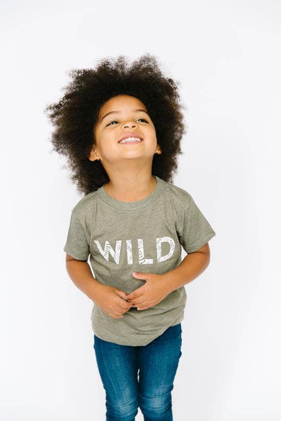 Nature Supply Co - Wholesale Screen Printed T-Shirt - Kids - WILD Kids Tshirt | Eco Friendly Nature Graphic Tee6