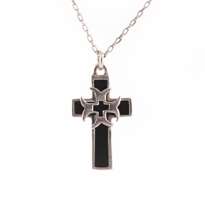 Schwarzes Templerkreuz-Anhänger für den Großhandel von Alex Streeter