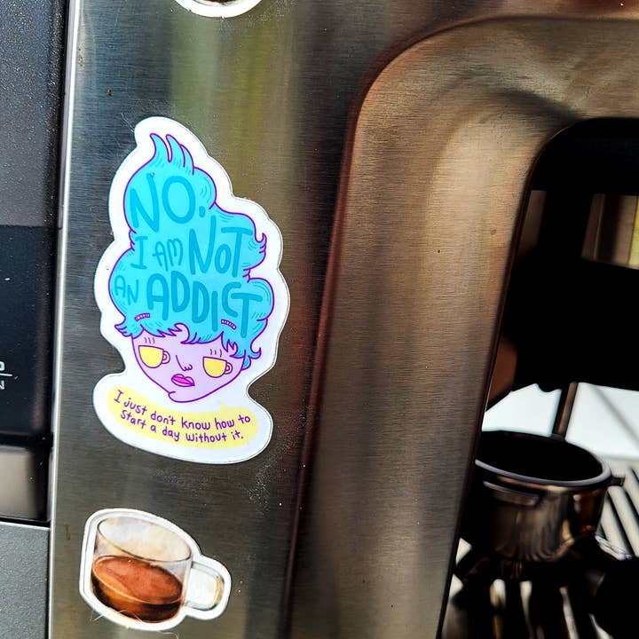 Chika Ando Illustration - Wholesale Phone & Laptop Stickers - My Dog Will Break You Sticker5