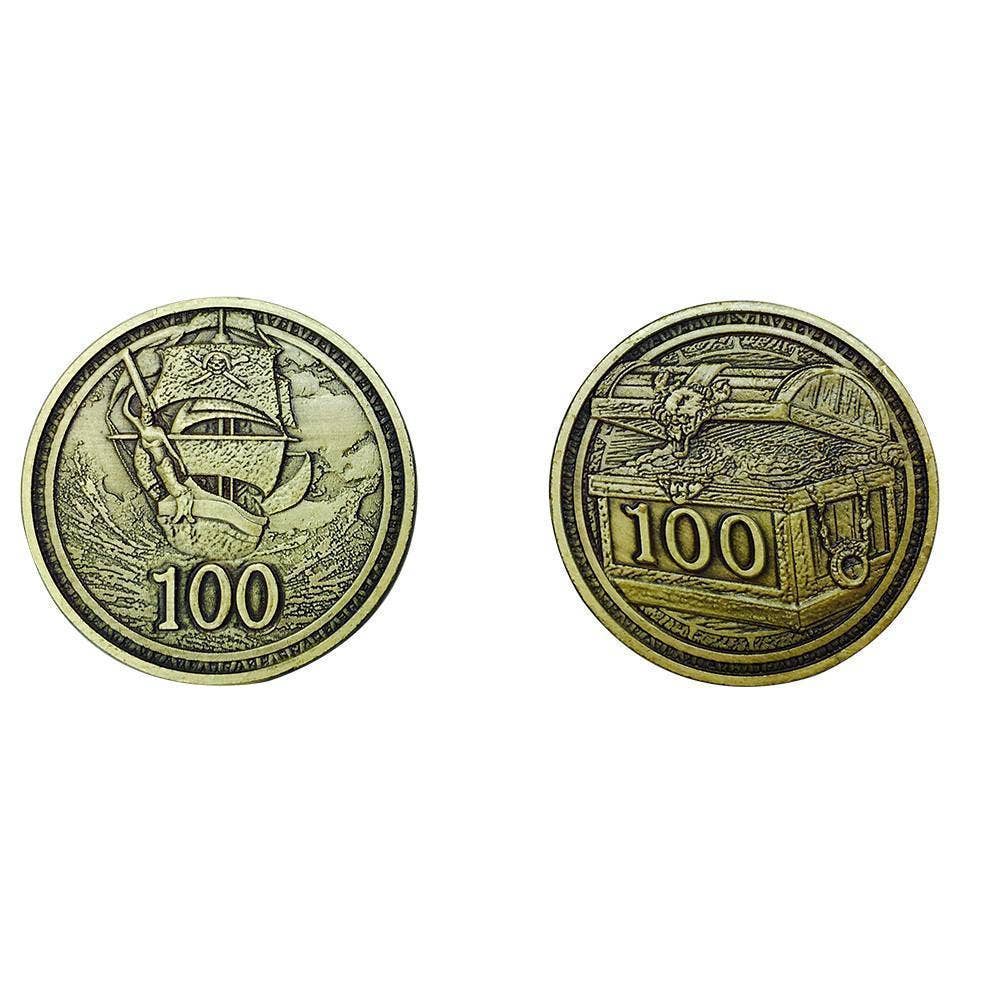 Norse Foundry - Vente Jeton/pièce de collection - Pièces d'Aventure – Ensemble de 10 Pièces Métalliques de Pirates5