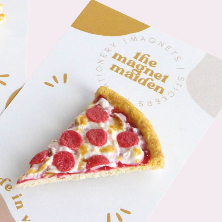 The Magnet Maiden - Venta al por mayor Imanes - Imán para rebanadas de pizza de pepperoni2