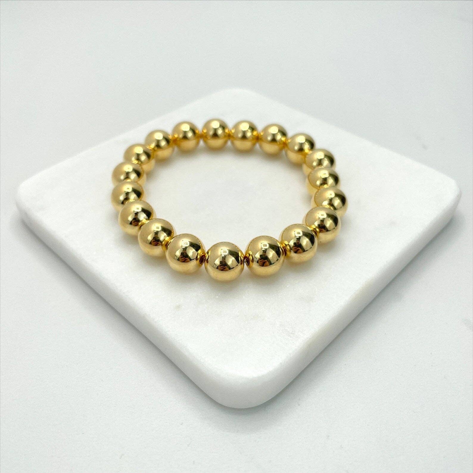 Luxus Accessories – wholesale Beaded bracelet – 18k Gold Filled Beaded Beaded Bracelet1