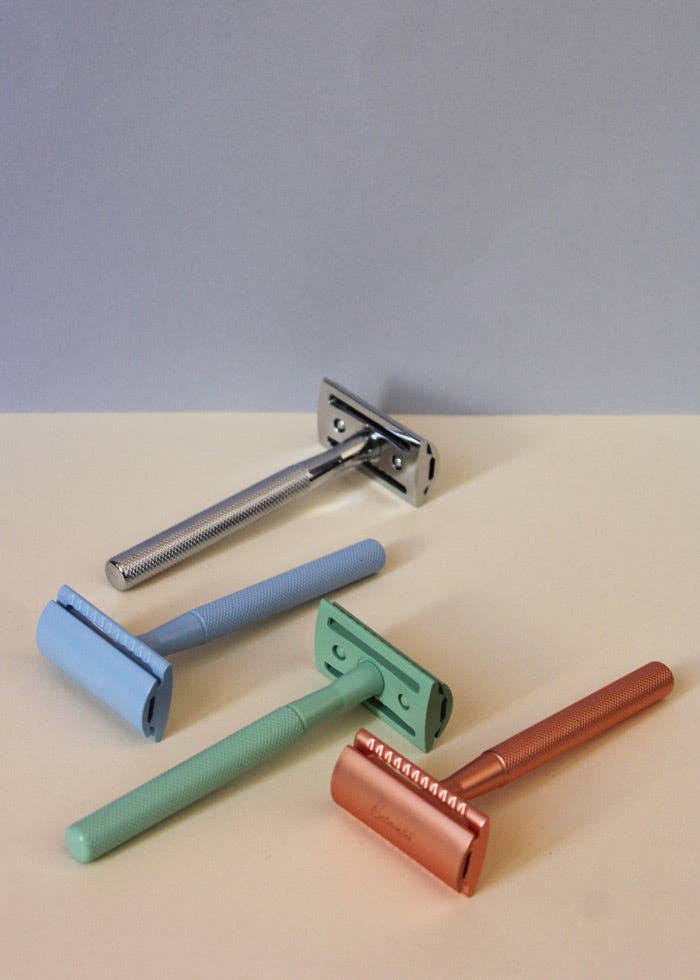 BeBambú – Engroshandel Barberskraber – Unisex bæredygtig barbermaskine med skarpt rustfrit stålblad4