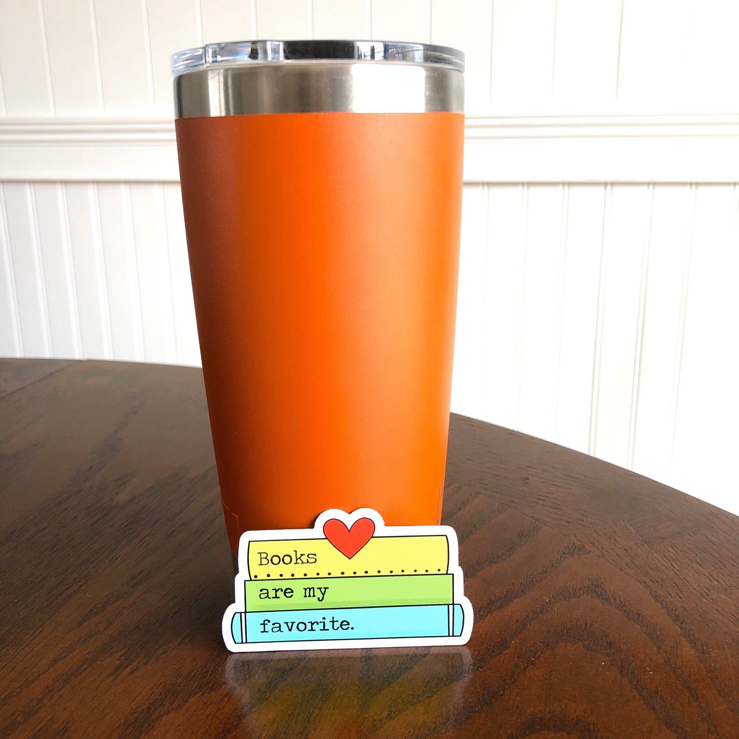 Peanut Butter Taco – wholesale Sticker – Books are my Favorite Stack Vinyl Sticker1