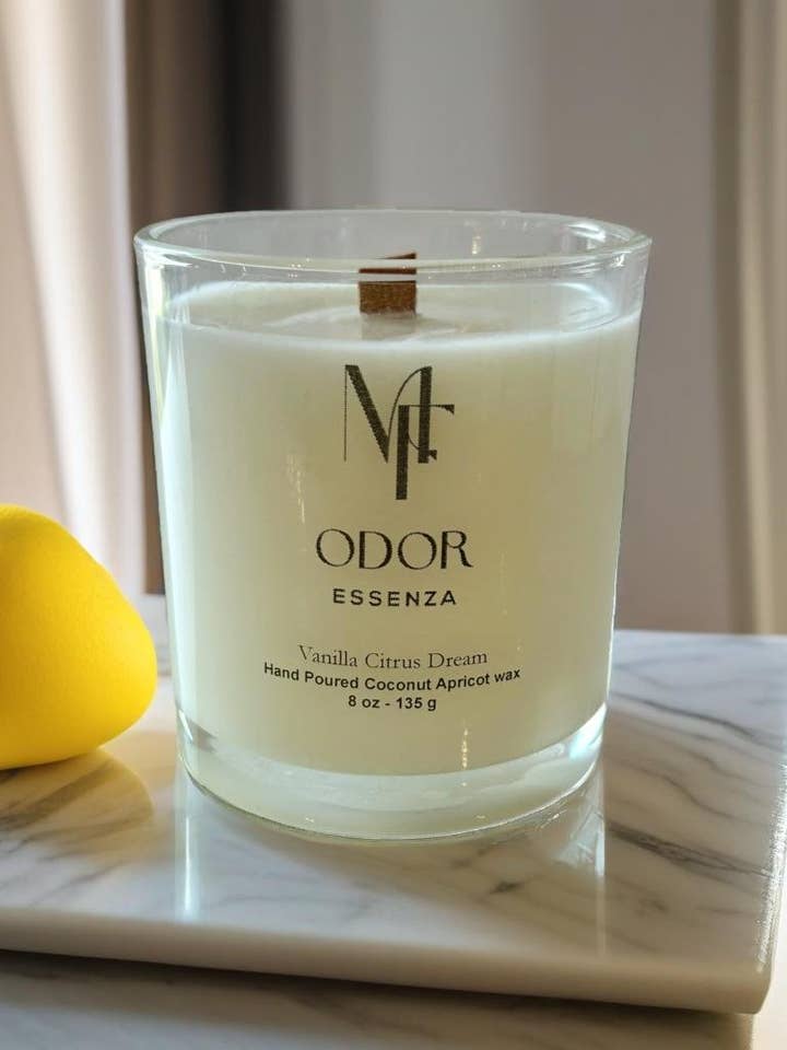 Bougie Vanilla Citrus Dream pour la vente par Odor Essenza