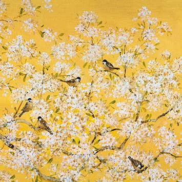 Fletcher Prentice (fiore su giallo) - WDC108010 per la vendita all'ingrosso da parte di The Art Group