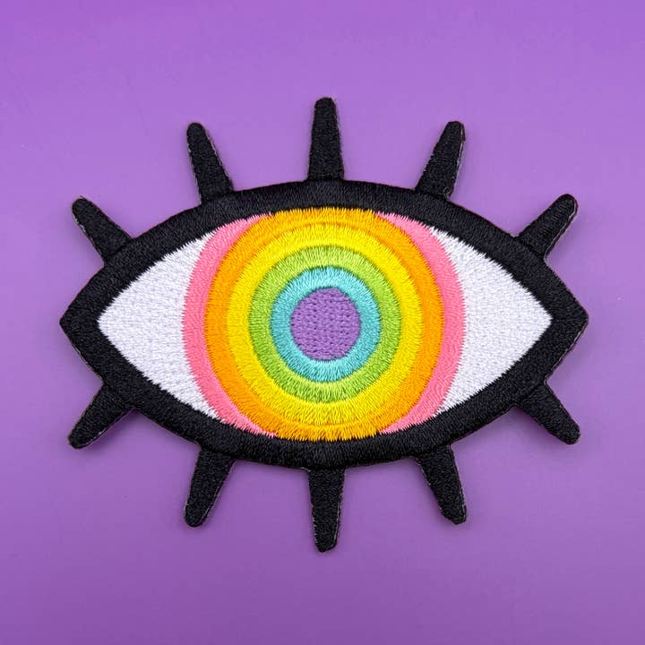 Patch - Rainbow Eye for wholesale by Wokeface
