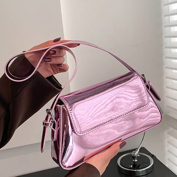 VividLux - Wholesale Crossbody Bag - Women's - Geometric Solid Color Zipper Bags Handbags11