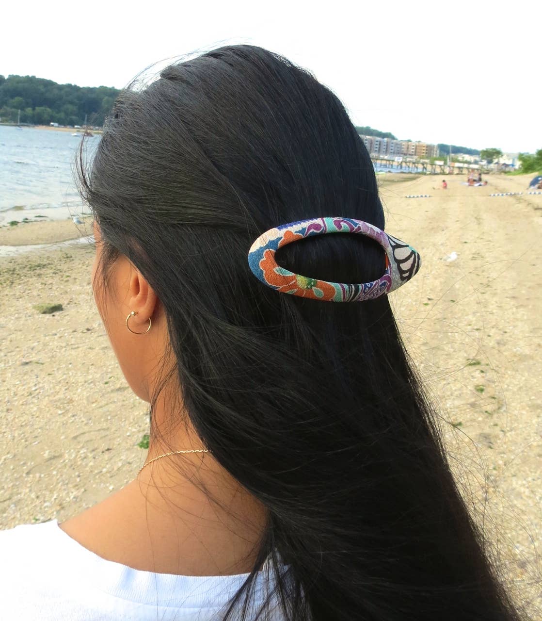 Kimono Clips - Vendita all'ingrosso Fermaglio per capelli - Donna - 356a Ovale francese assortito1