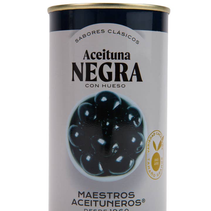 MAESTROS ACEITUNEROS - Wholesale Olives - Black Olive with Stone