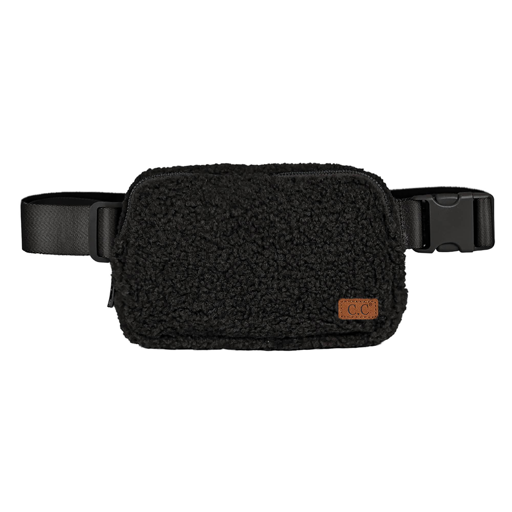 Truly Contagious - Wholesale Belt Bag - Women's - CC Sherpa Unisex Belt Bag Fanny Pack BGS00571