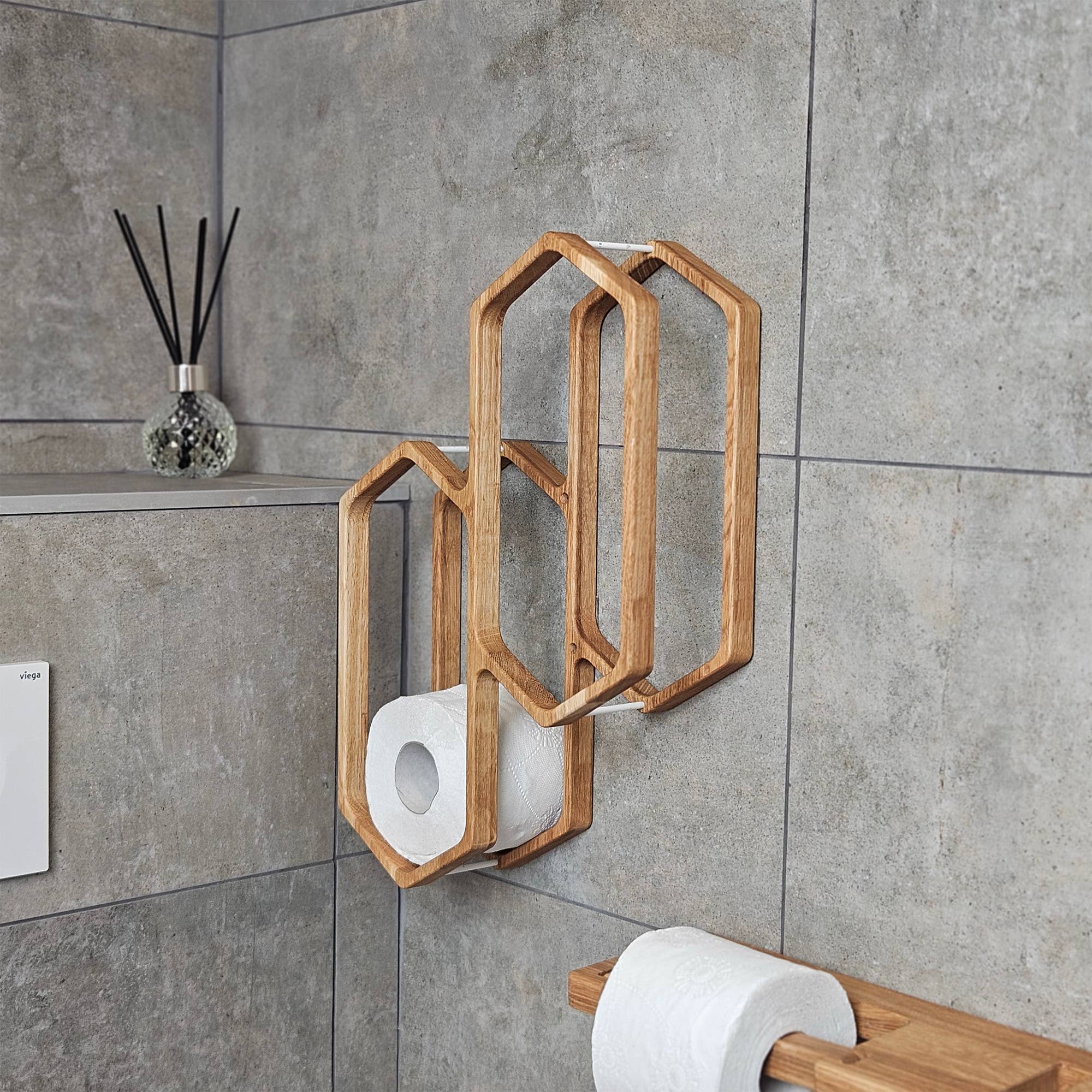 PromiDesign - Wholesale Toilet Paper Holder - Wall-Mounted Toilet Paper Holder for Bathroom Storage9