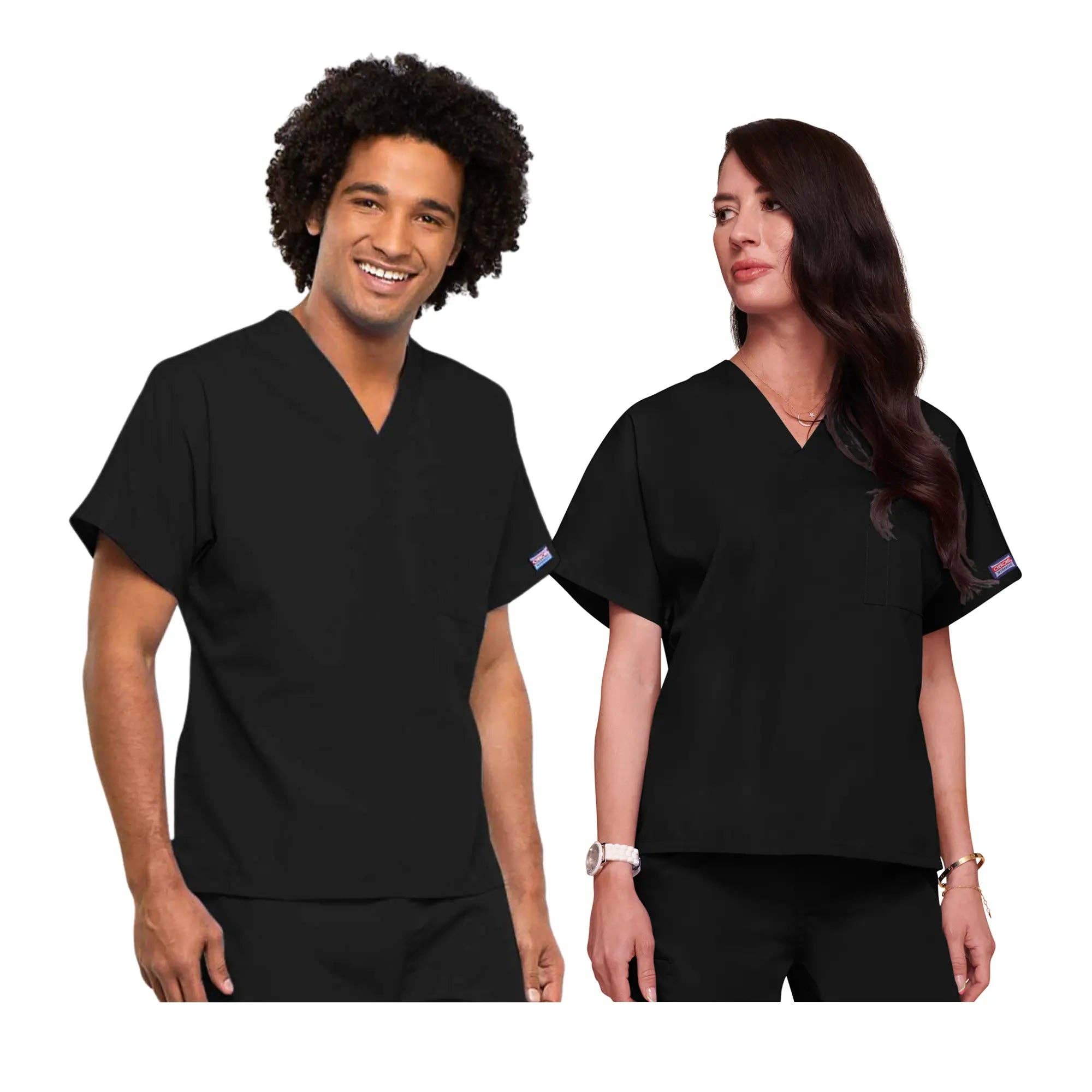 My Podologie - Wholesale Healthcare Uniform - Men's - Biarritz - Medical Tunic - V-Neck - Unisex - Cherokee15